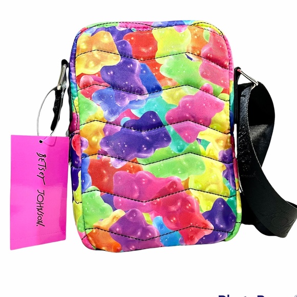 Betsey Johnson Bags Nwt Betsey Johnson Yummy Gummy Bear Nylon